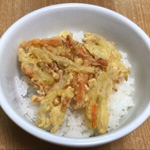 サクッとかき揚げ丼